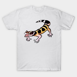 Leopard Gecko is ANGY sticker T-Shirt